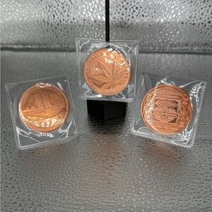 Copper Collectible Coins Set